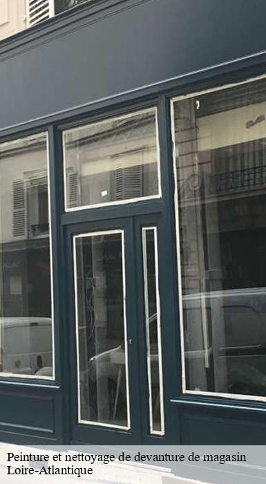Peinture et nettoyage de devanture de magasin 44 Loire-Atlantique  SK entreprise de nettoyage 